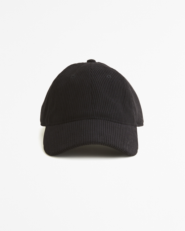 Corduroy Dad Hat, Black