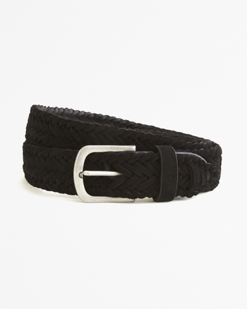 Anderson's Woven Suede Pin-Buckle Belt, Belts