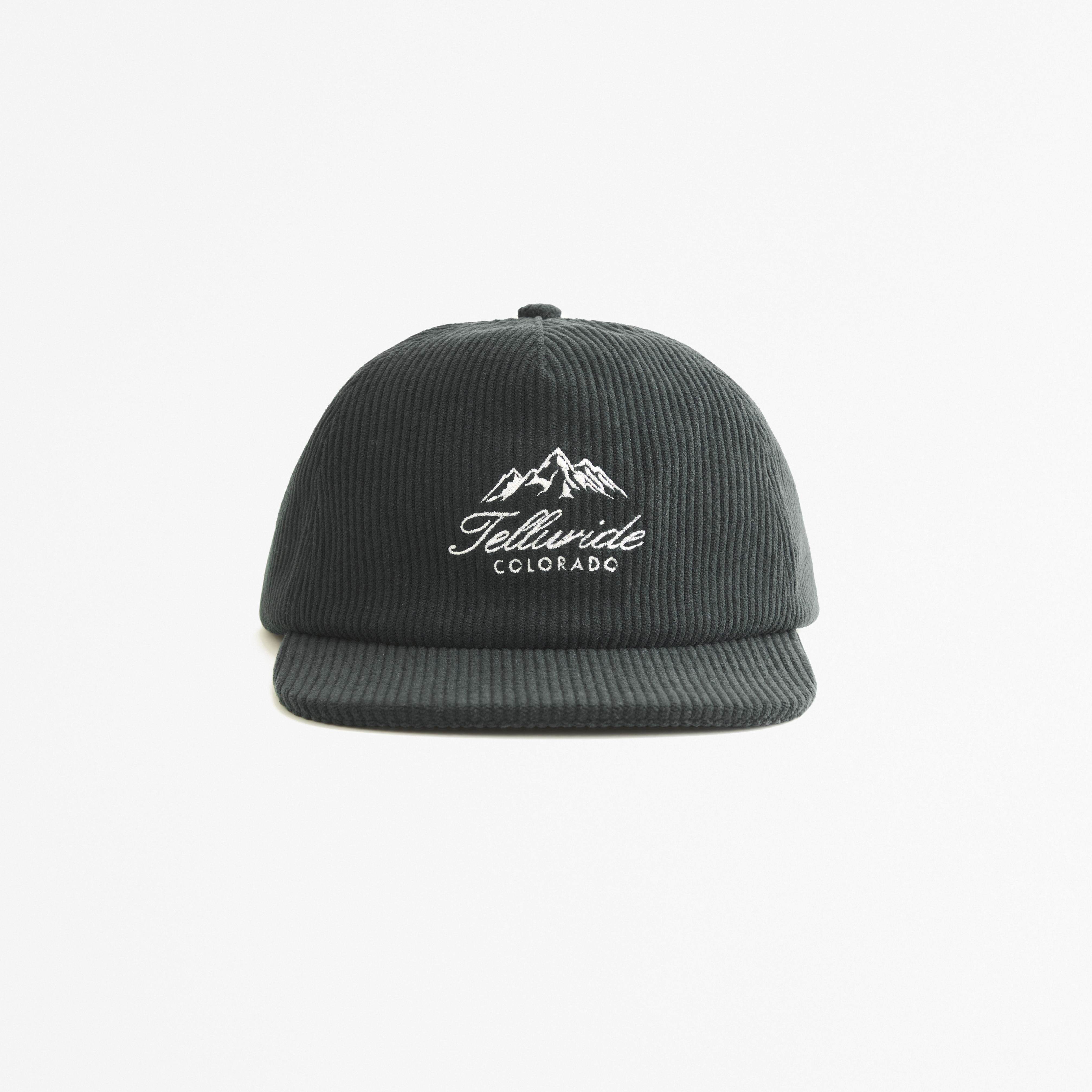 Corduroy Telluride Graphic Flat Bill Hat