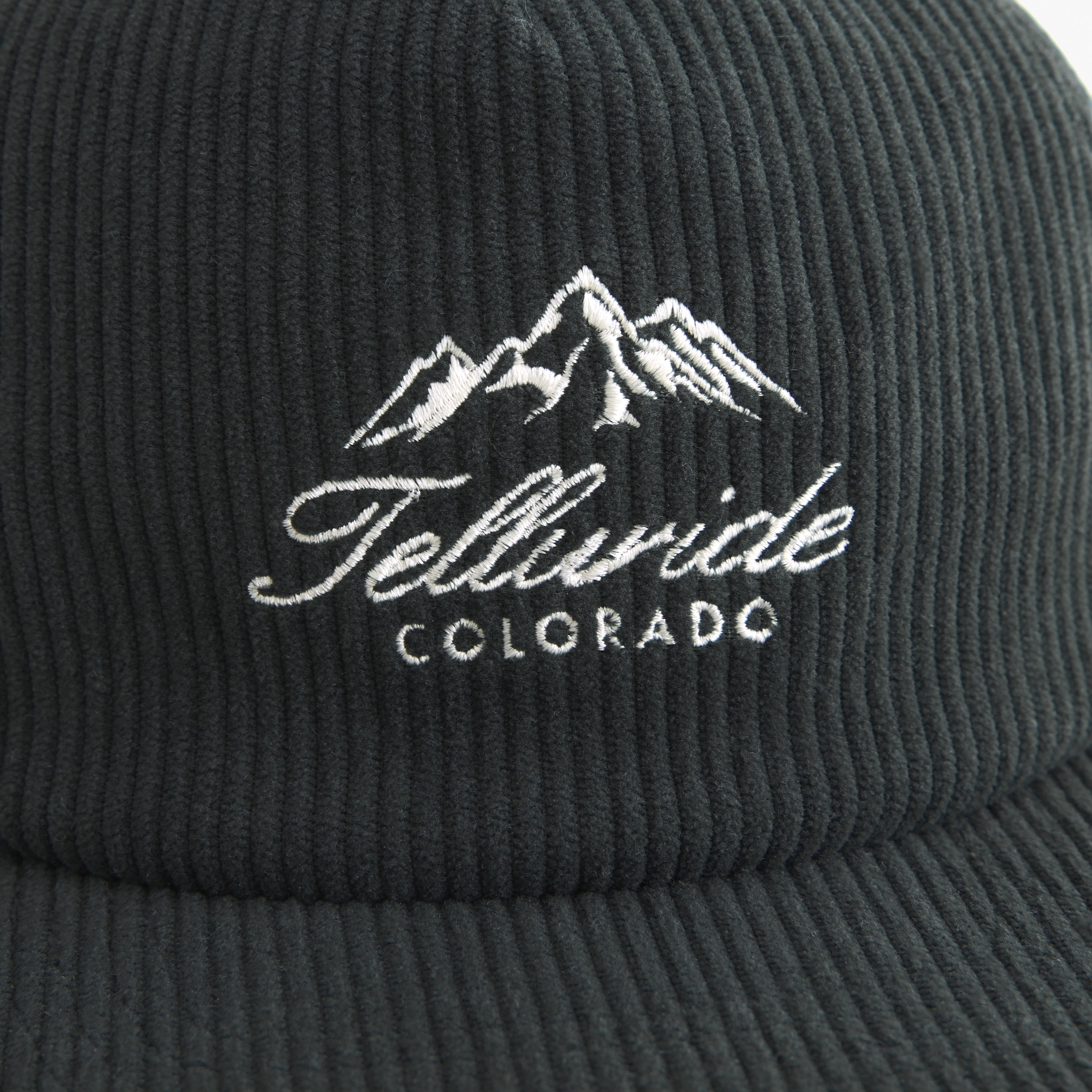 Men's Corduroy Telluride Graphic Flat Bill Hat | Men's Accessories