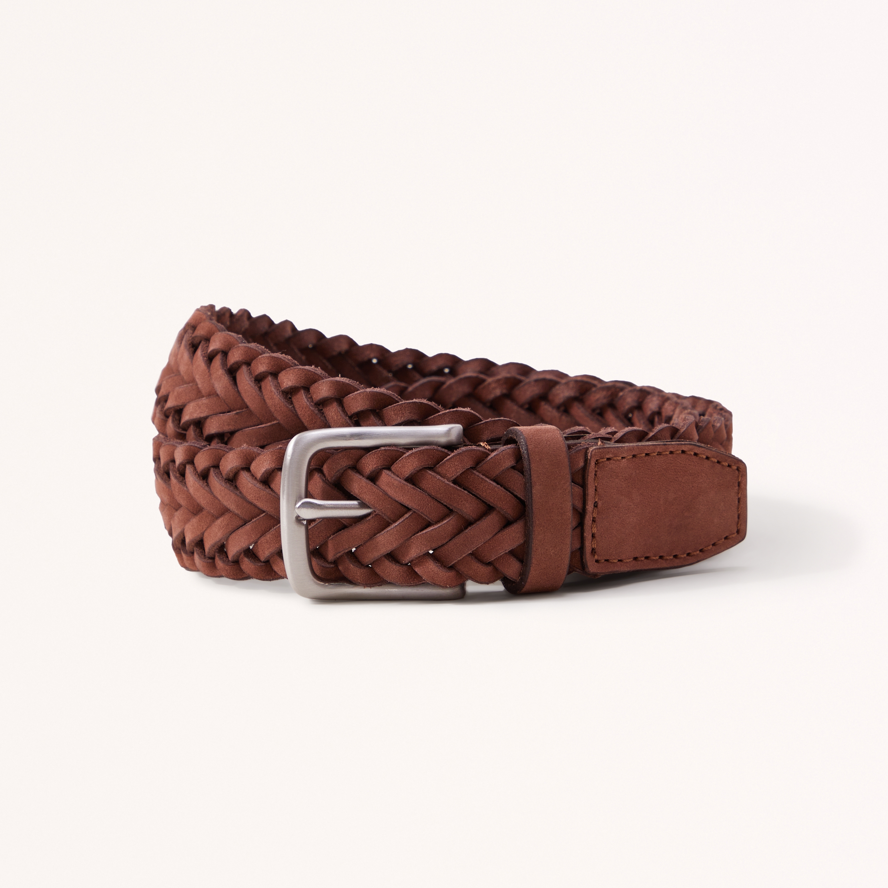 Men's Braided Leather Belt | Men's Accessories | Abercrombie.com