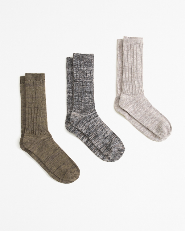 3-Pack Mule Socks