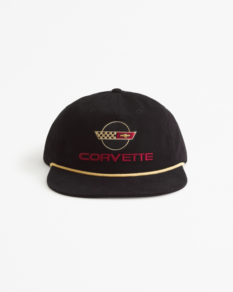 Corvette Graphic Flat Bill Hat