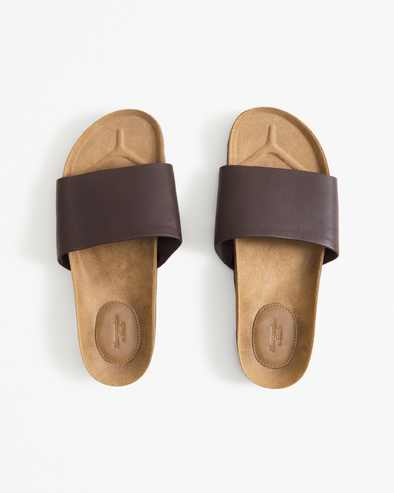 Men's Cork Slides | Men's Clearance | Abercrombie.com