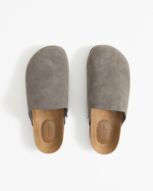 Suede Mules