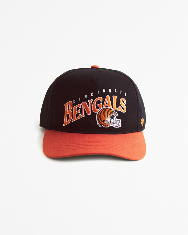 Cincinnati Bengals Snapback Hat, Black And Orange