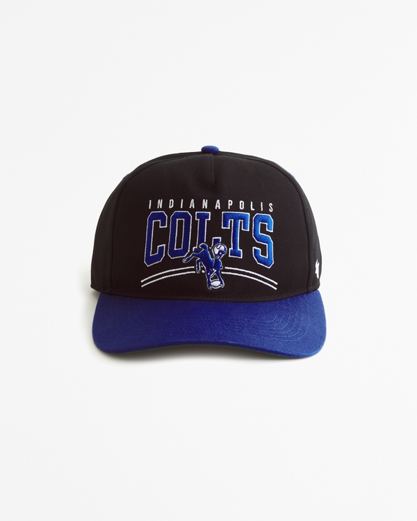 Indianapolis Colts Snapback Hat, Black And Blue - Colts view 1