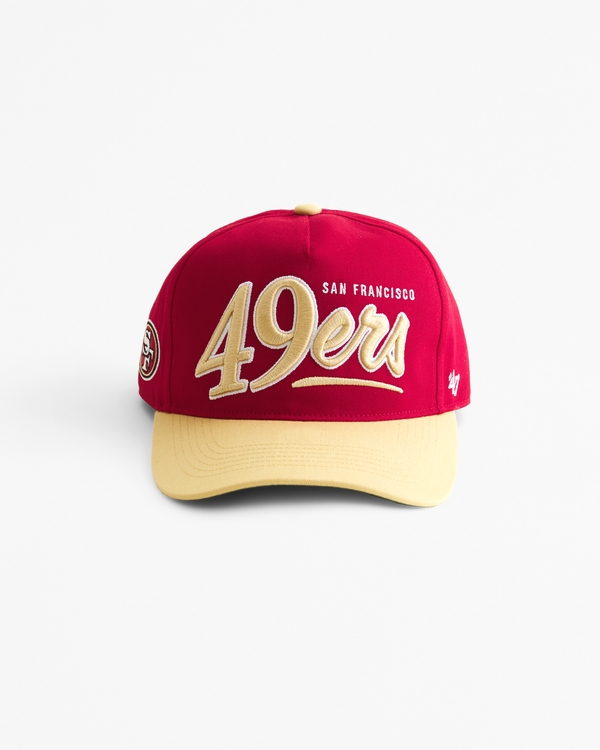 San Francisco 49ers Snapback Hat, Red - 49ers view 1