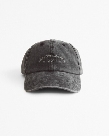 Men s Logo Baseball Hat Men s Accessories Abercrombie