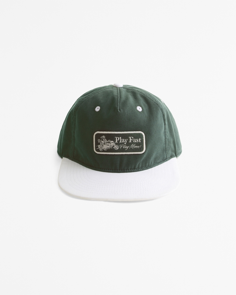 Flat bill golf cap online
