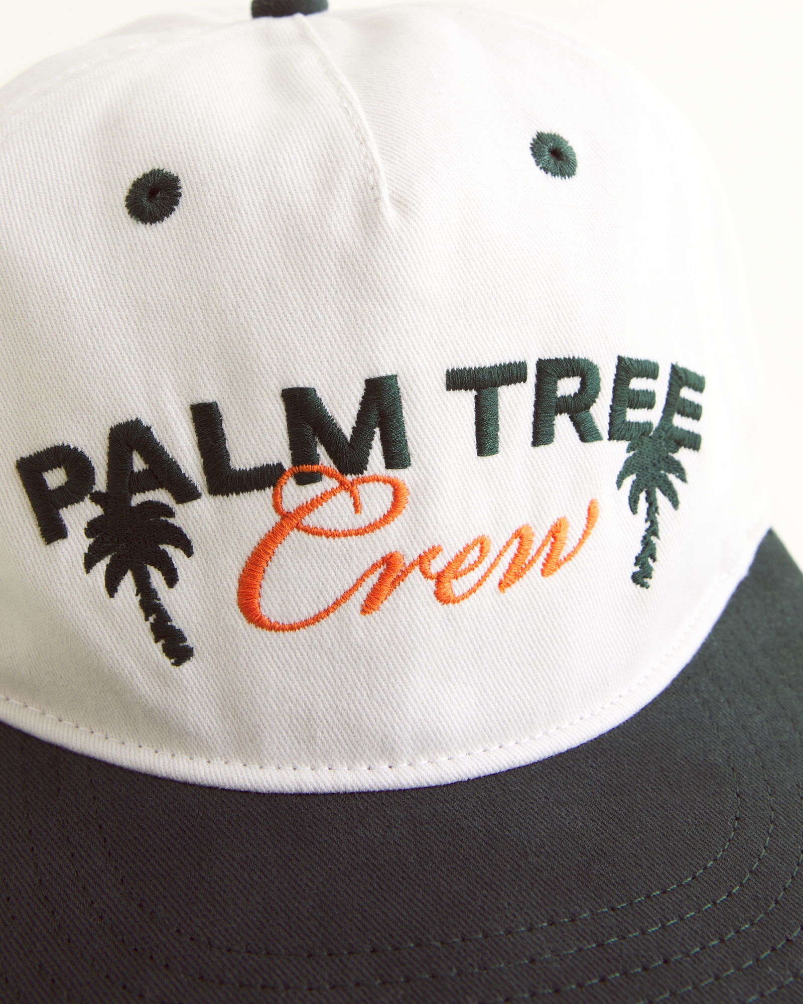 Palm Tree Music Festival Graphic Flat Bill Hat