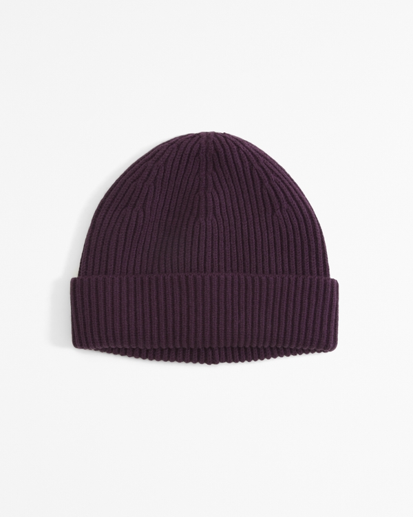 Short Beanie, Deep Purple