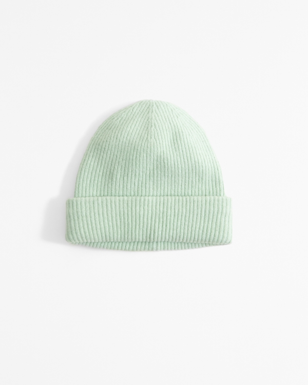 Tall Beanie, Light Green view 1