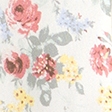 cream floral