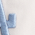 light chambray and white