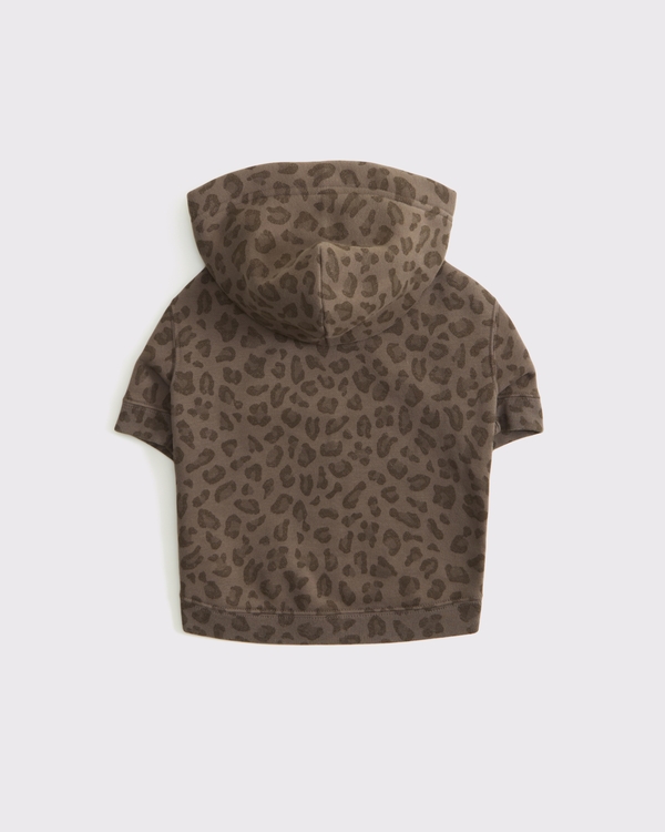 The A&F Essential Pet Pupover, Brown Leopard Print view 1