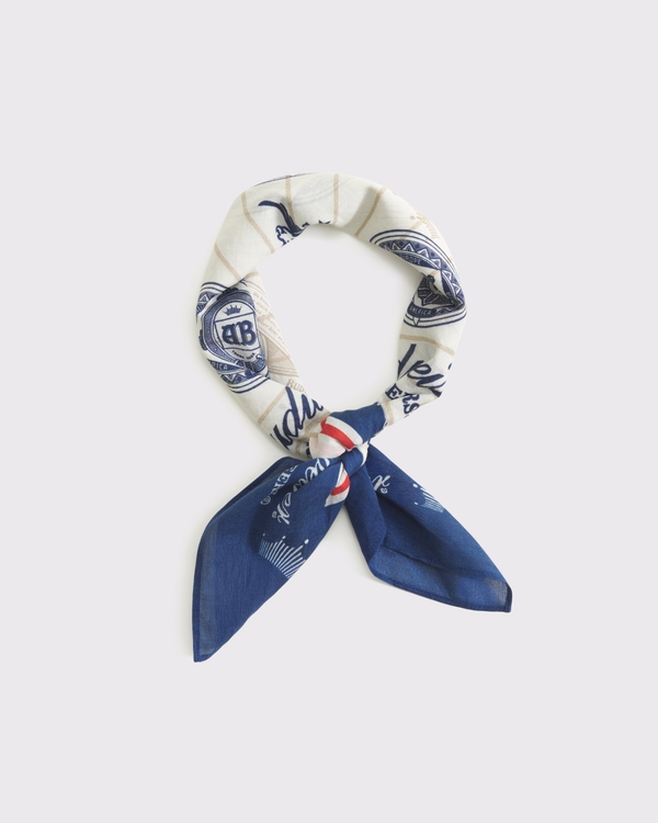 Budweiser Bandana, White Pattern view 1