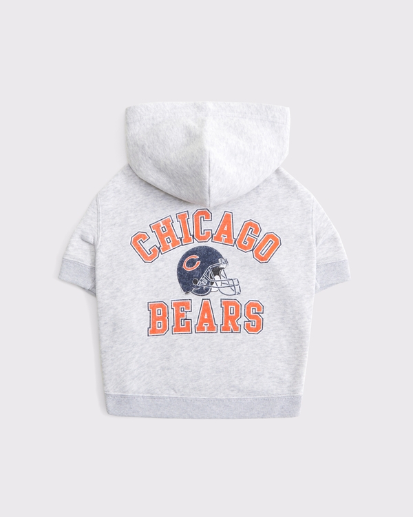 Chicago Bears Pet Pupover, Light Gray - Bears view 2