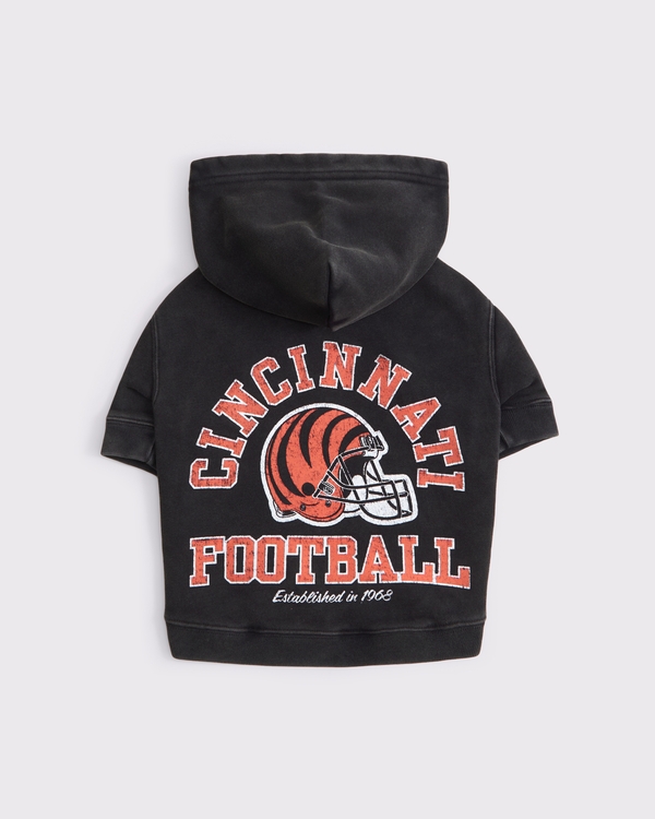 Cincinnati Bengals Pet Pupover, Dark Gray - Bengals view 2