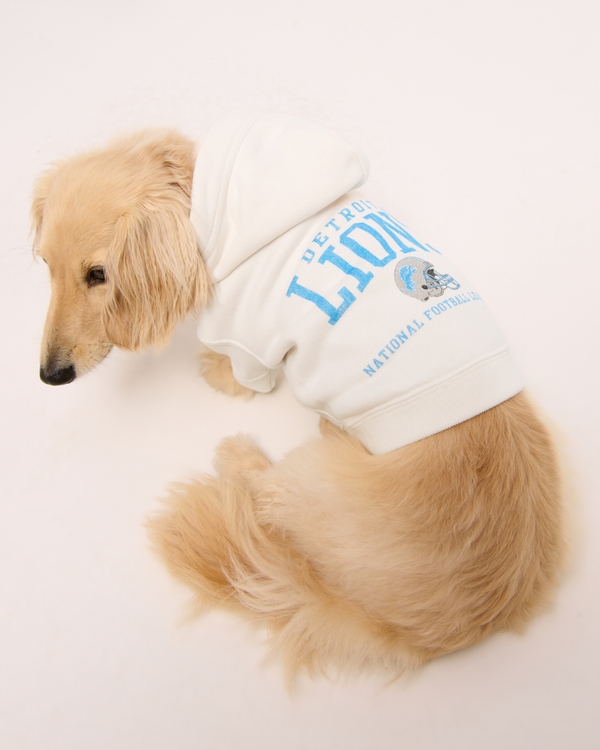 Detroit Lions Pet Pupover, Cream - Lions view 1
