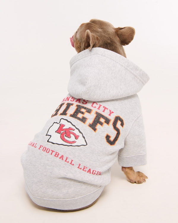 Kansas City Chiefs Pet Pupover, Light Gray - Chiefs view 1