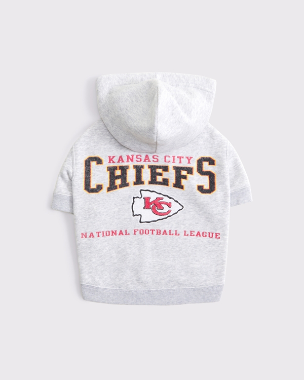 Kansas City Chiefs Pet Pupover, Light Gray - Chiefs view 1