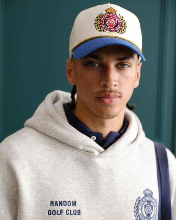 Random Golf Club Snapback Hat, Cream view 1