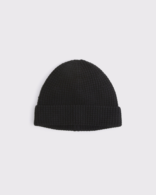 Short Beanie, Black view 1