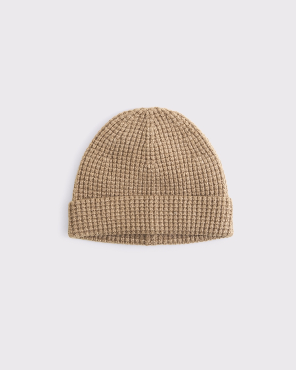 Short Beanie, Caramel view 1