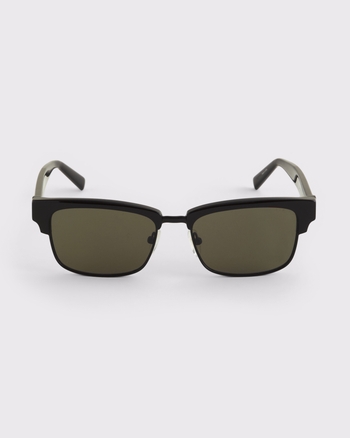 Semi-Rimless Sunglasses