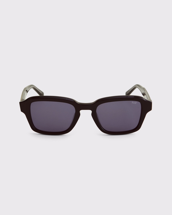 Square Sunglasses, Black view 1