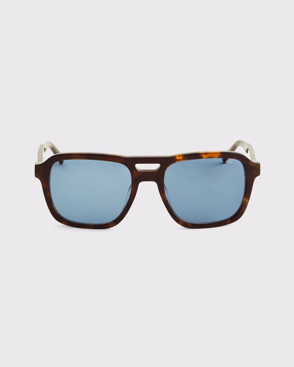 Retro Sunglasses, Tortoise Shell view 1