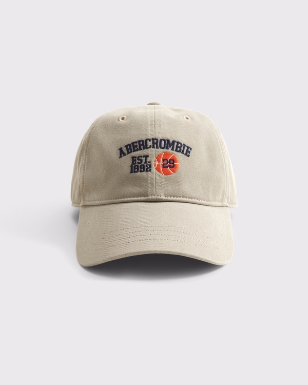 Logo Baseball Hat, Light Tan view 1