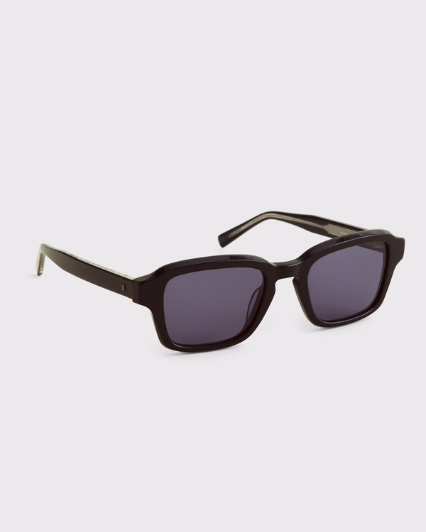 Square Sunglasses, Black view 2