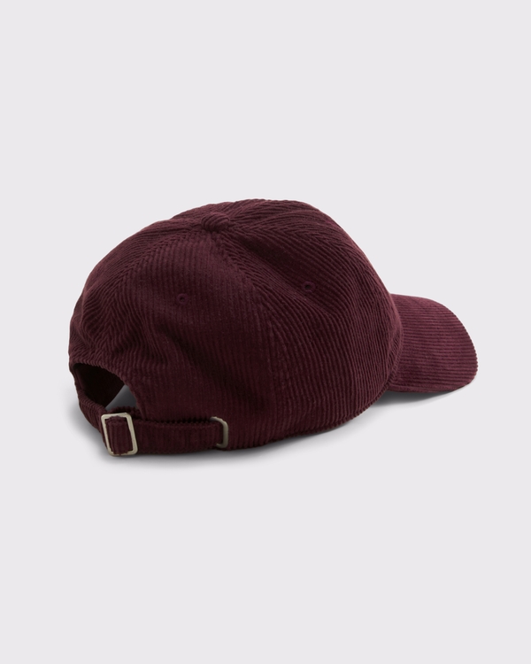 New York Graphic Baseball Hat, Red Wine view 2