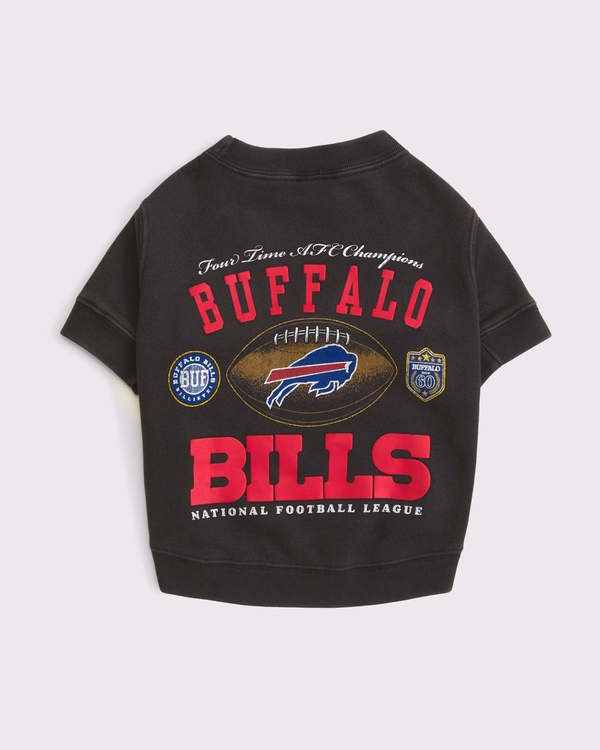 Buffalo Bills Pet Sweatshirt, Black-bills view 1
