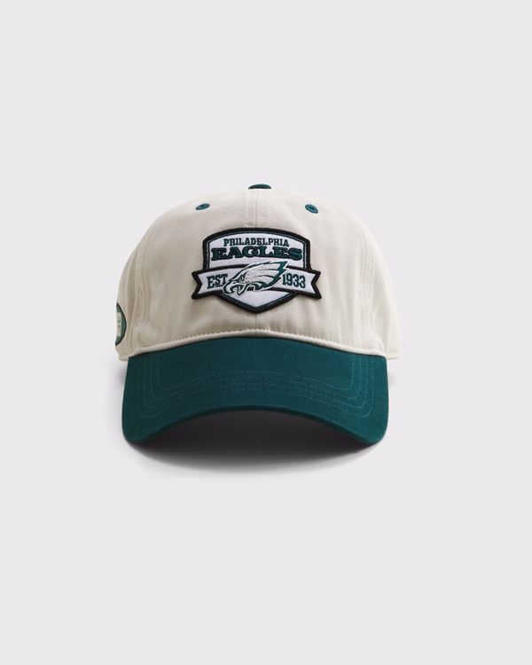 Philadelphia Eagles Graphic Baseball Hat, Green-eagles view 1