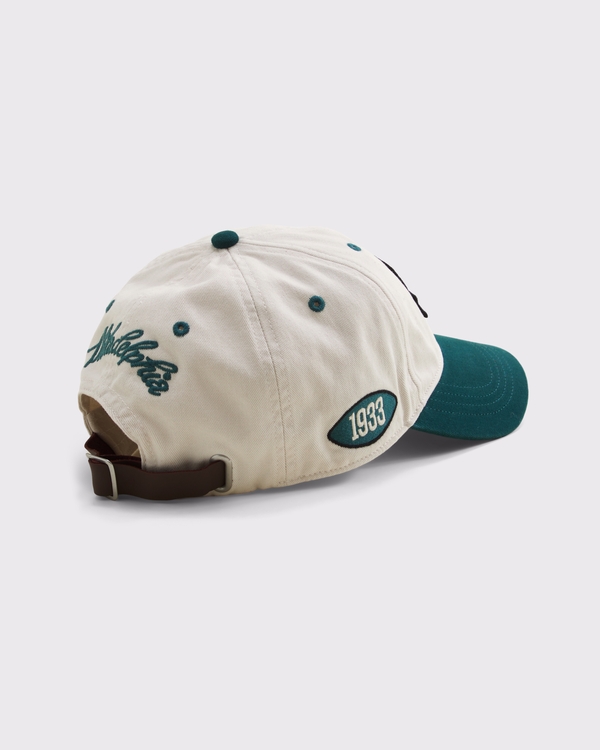 Philadelphia Eagles Graphic Baseball Hat, Green-eagles view 2