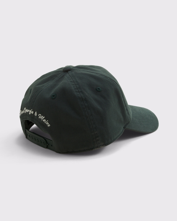 Appalachian Trail Graphic Baseball Hat, Dark Spruce view 2