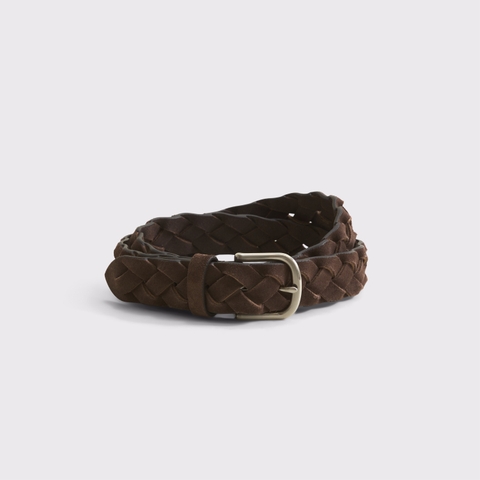 Мужские ремни Abercrombie & Fitch Braided Leather Belt