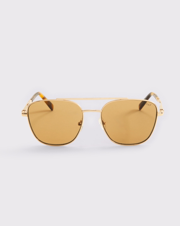 Aviator Sunglasses, Gold view 1