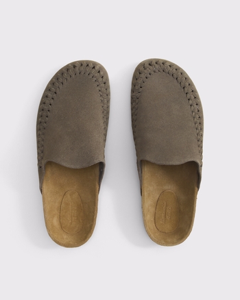 Braided Suede Mules from Abercrombie & Fitch - $110