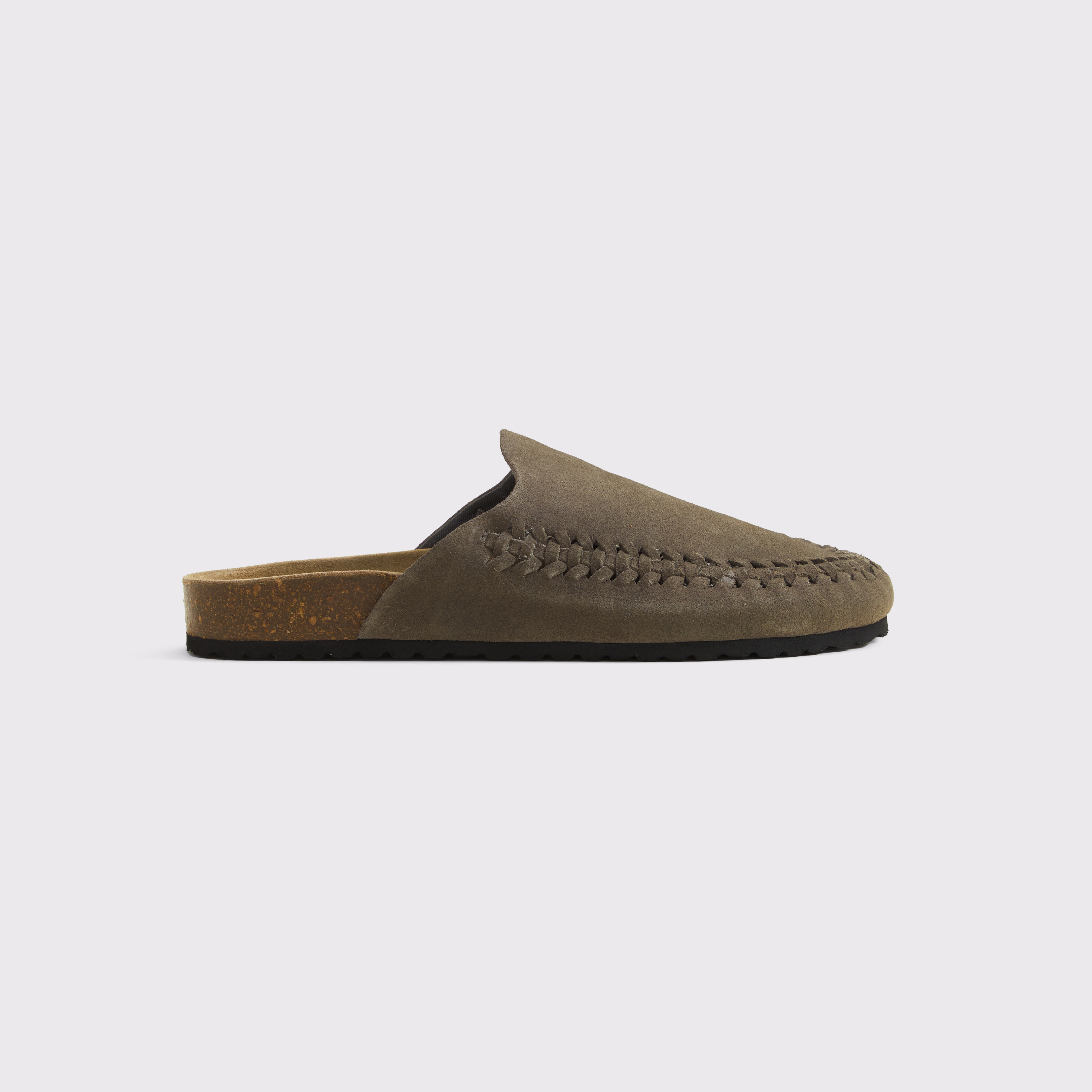 Мужские сабо Abercrombie & Fitch Braided Suede Mules — фото 2