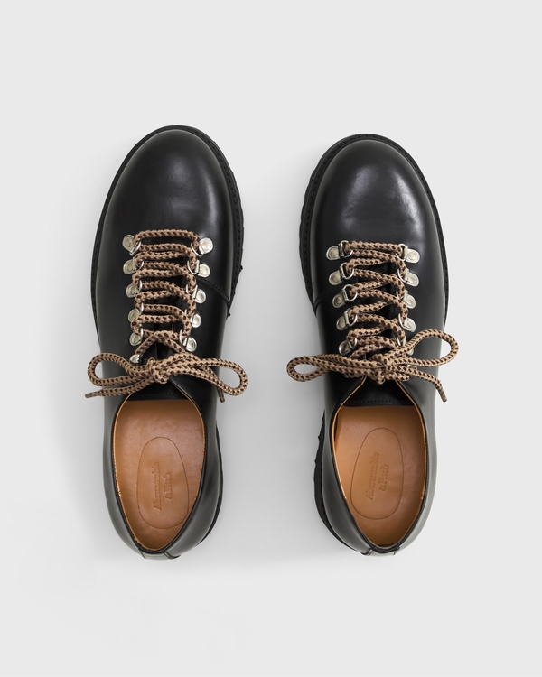 Low Top Hiker Boots, Black view 1