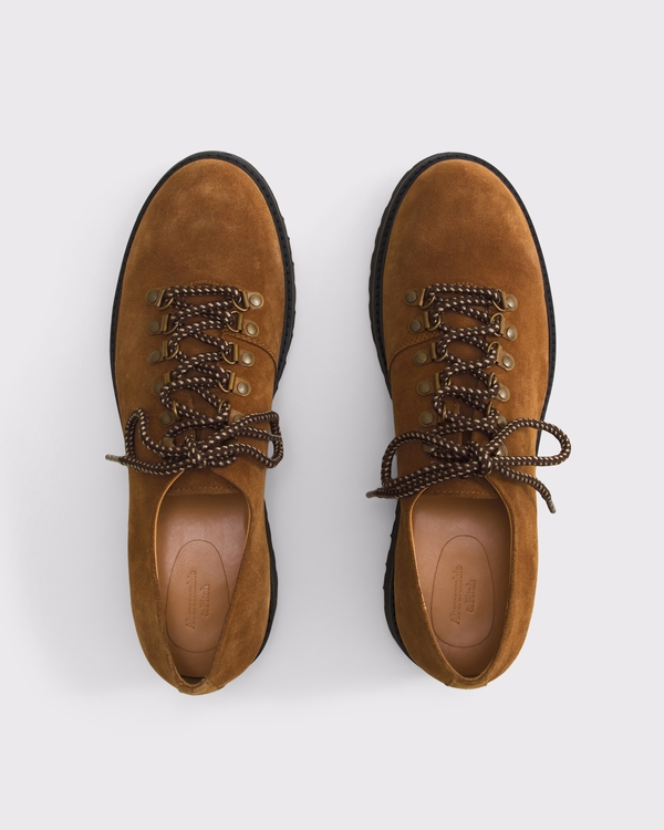 Low Top Hiker Boots, Brown view 1