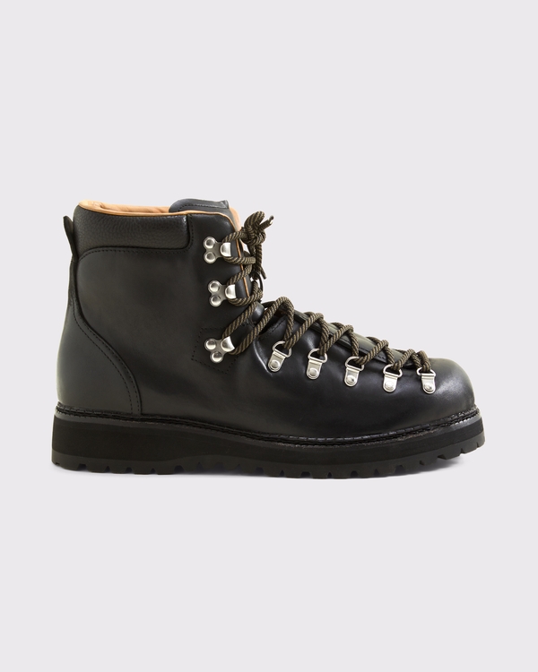 G.H. BASS Frontier Hiker Leather Boot, Black view 1