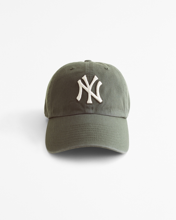 New York Yankees '47 Clean-Up Hat, Olive Green view 1