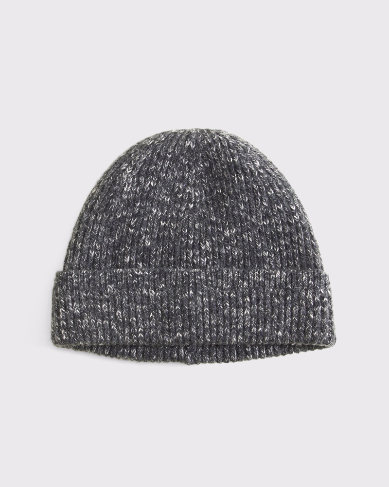 Essential Rib Logo Beanie - thumbnail 3