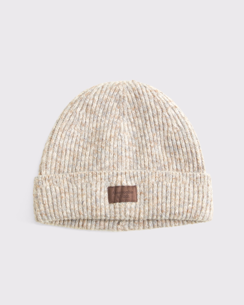 Essential Rib Logo Beanie
