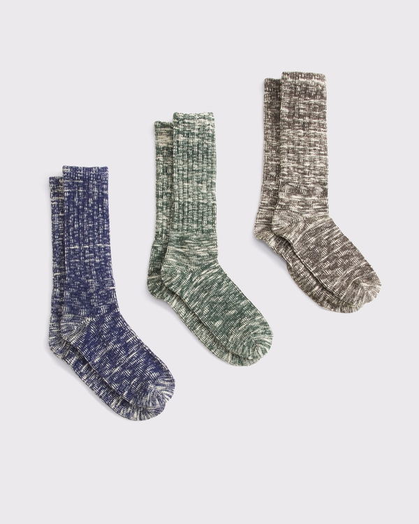 Abercrombie & Fitch 3-Pack Camp Socks